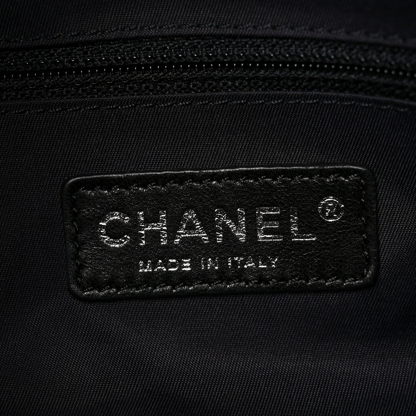 Coated Canvas Quilted Paris Biarritz Bowler Black