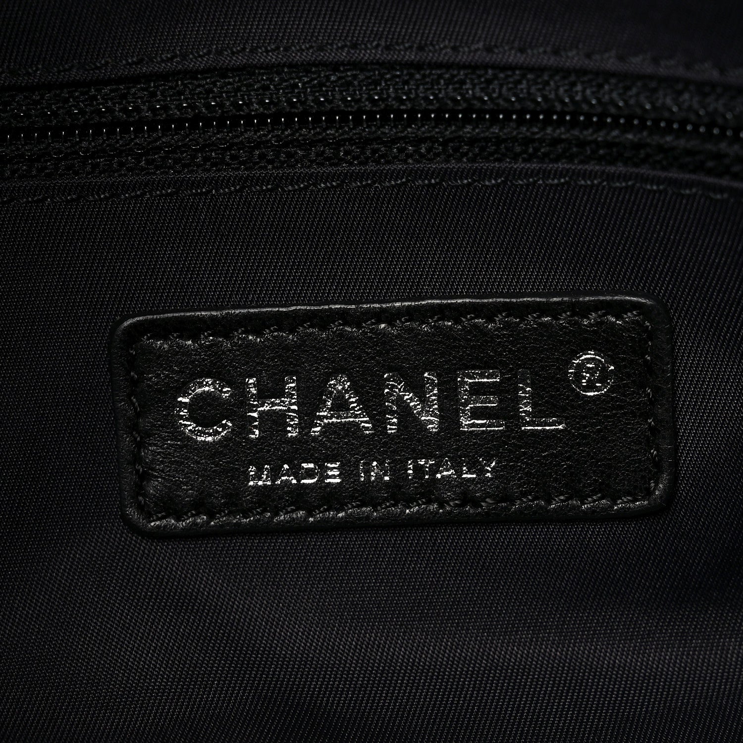 Chanel Coated Canvas Quilted Paris Biarritz Bowler Black 4 of 10