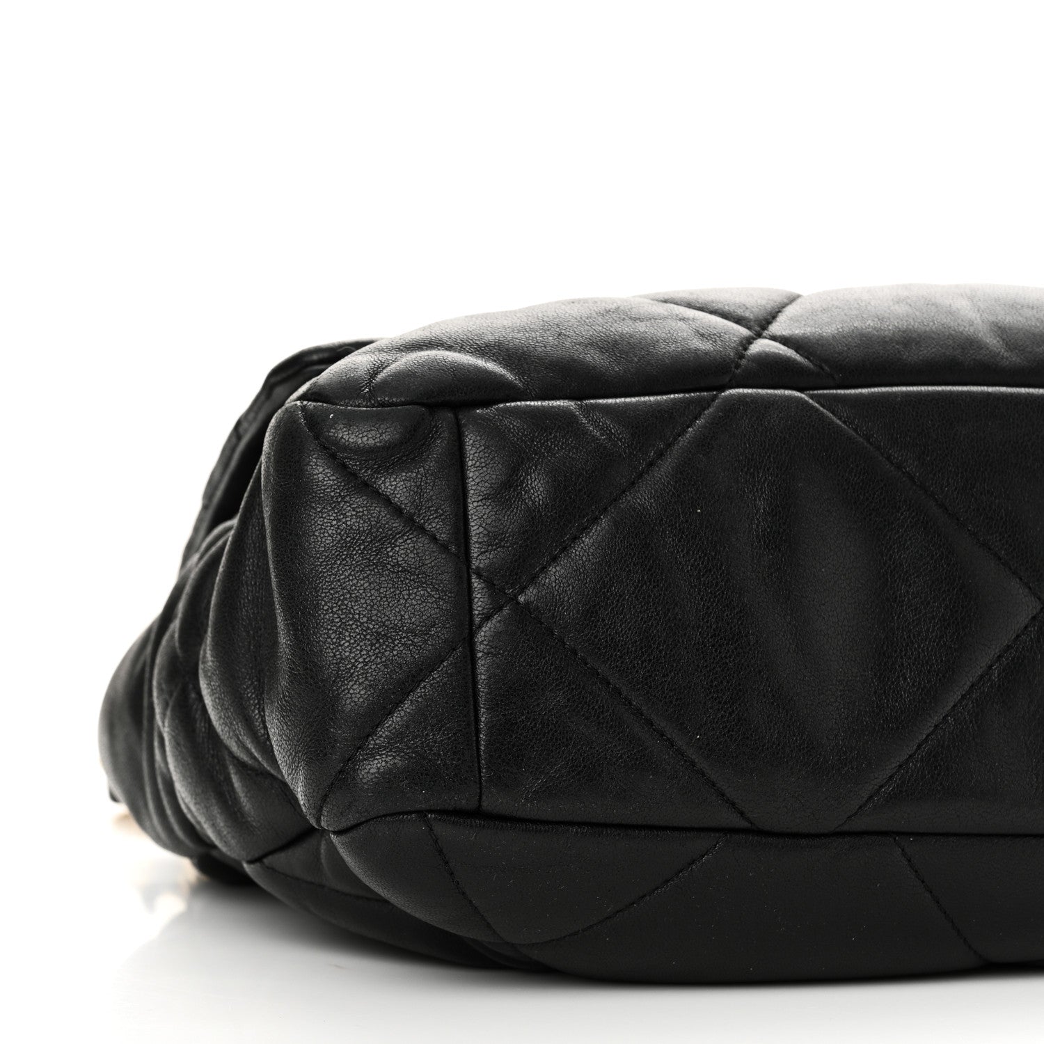 Chanel Lambskin Quilted Large Chanel 19 Flap Black 14 of 18