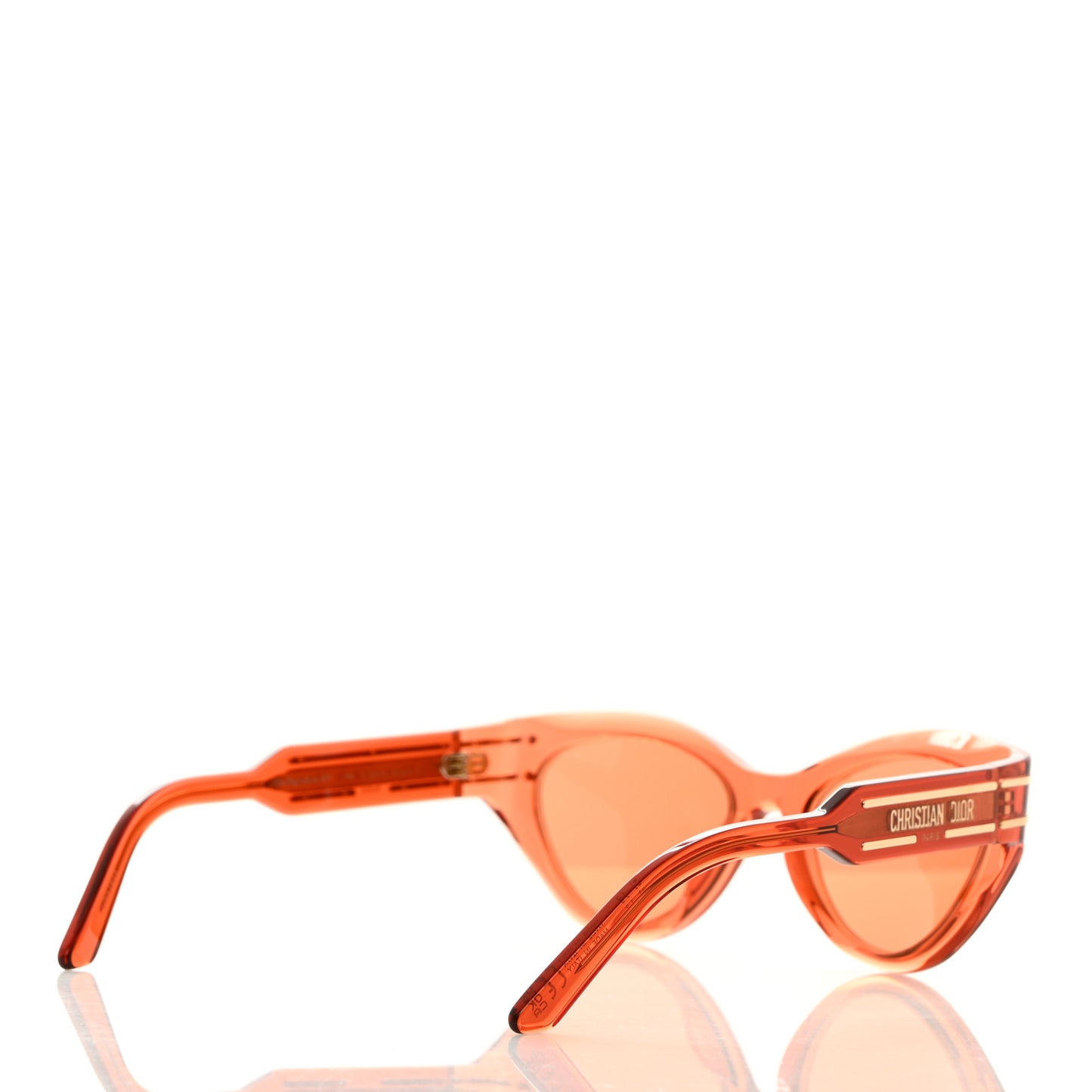 Diorsignature B7I Butterfly Sunglasses Orange