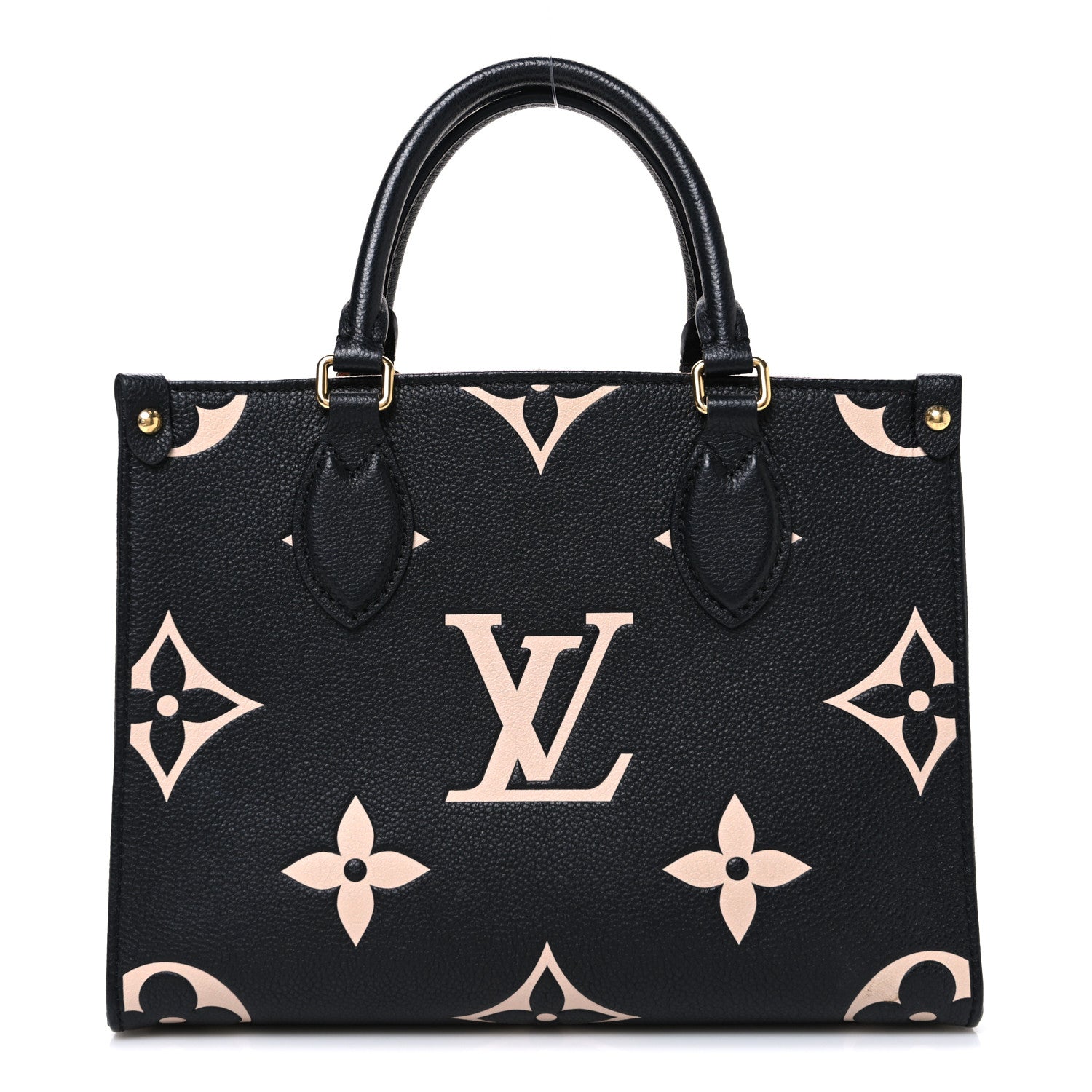 Louis Vuitton Empreinte Monogram Giant Onthego PM Black Beige 1 of 11