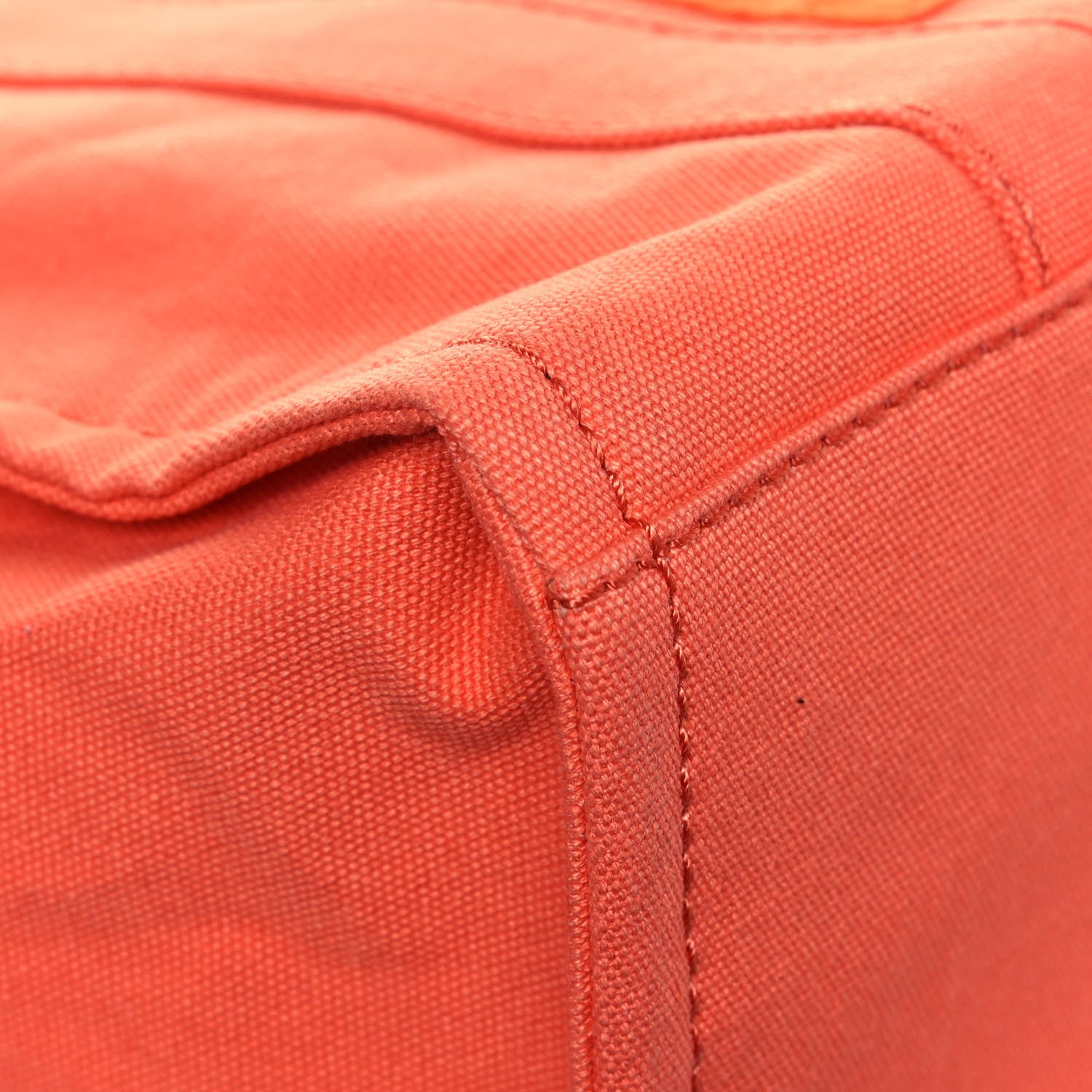 Marc Jacobs Cotton Canvas Medium The Traveler Tote Bag Orange 10 of 12