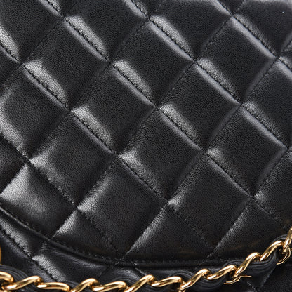 Chanel Lambskin Quilted Maxi Double Flap Black 12 of 17