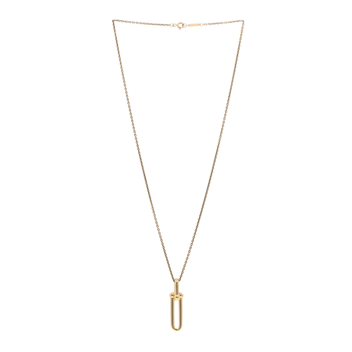 18K Yellow Gold HardWear Link Pendant Necklace