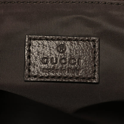 Gucci GG Supreme Monogram Web Large Duffle Bag Brown 5 of 12