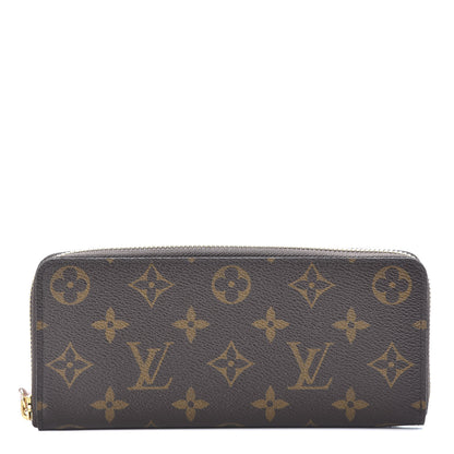 Louis Vuitton Monogram Clemence Wallet Rose Ballerine 1 of 8