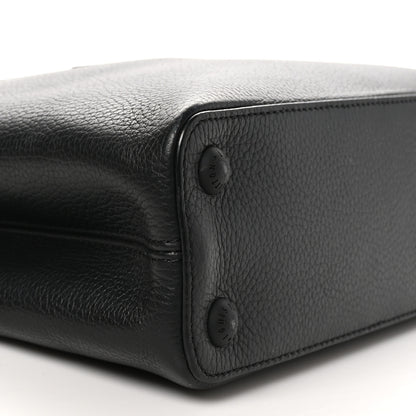 Louis Vuitton Taurillon Capucines BB Matte Black 9 of 10