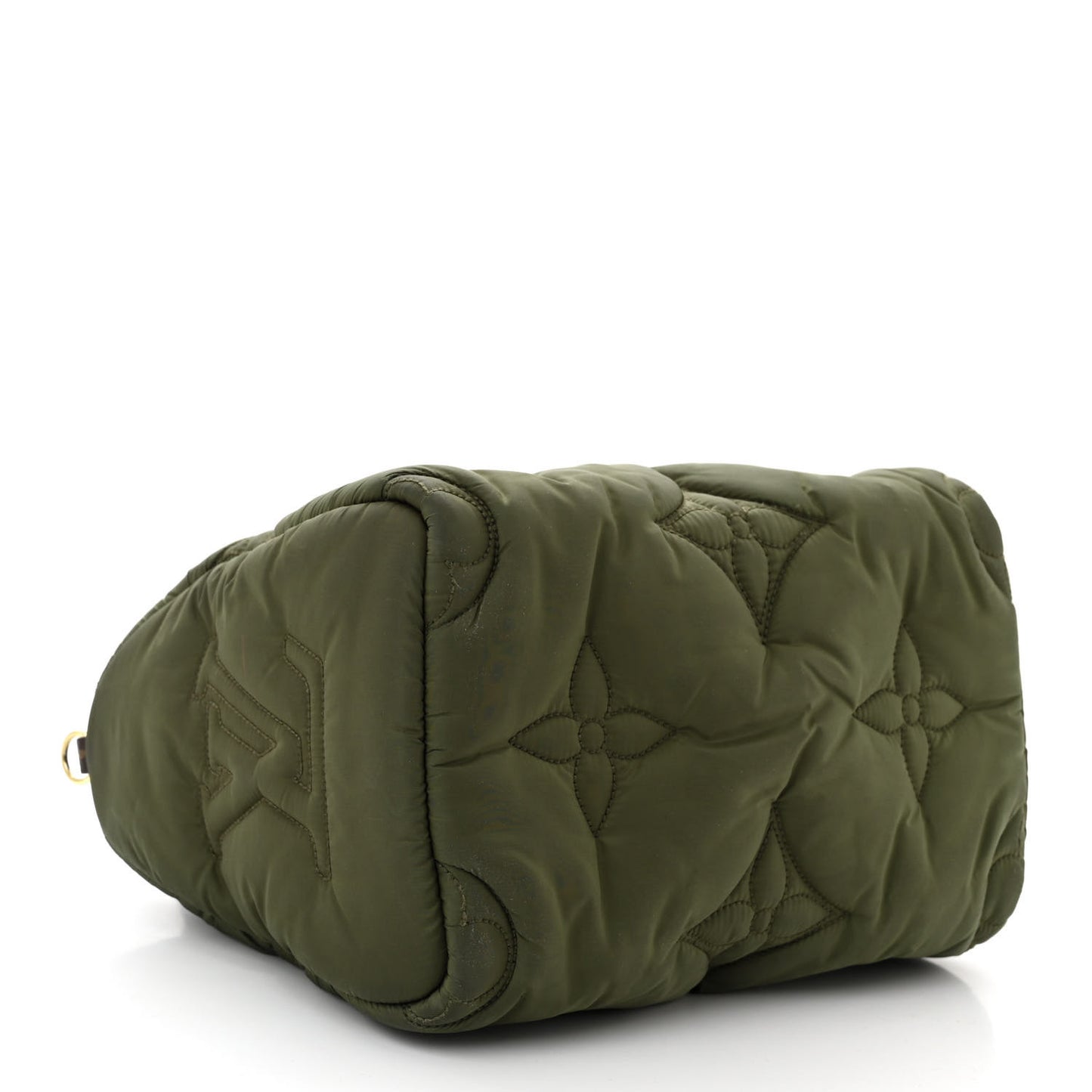 Econyl Mini Monogram Pillow Speedy Bandouliere 25 Khaki