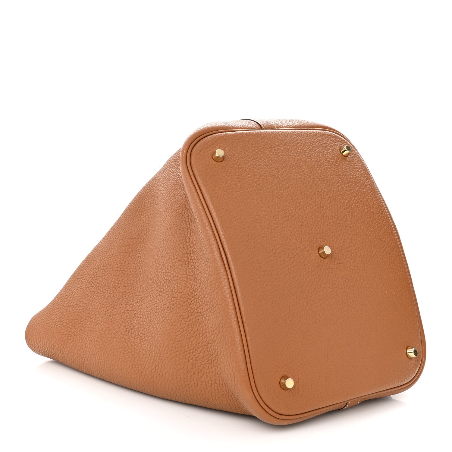 Hermes Taurillon Clemence Picotin Lock 26 GM Gold 4 of 10