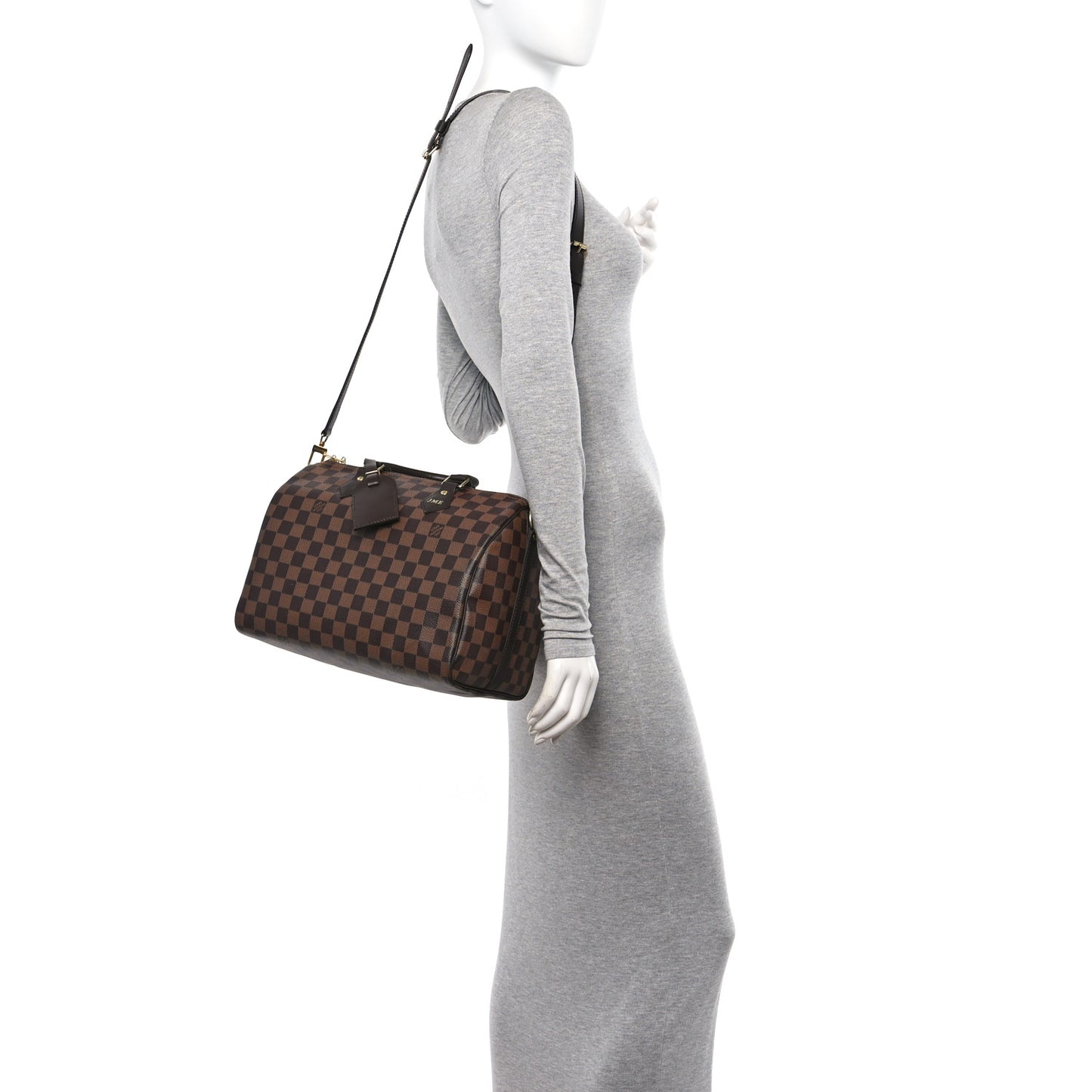 Damier Ebene Speedy Bandouliere 35