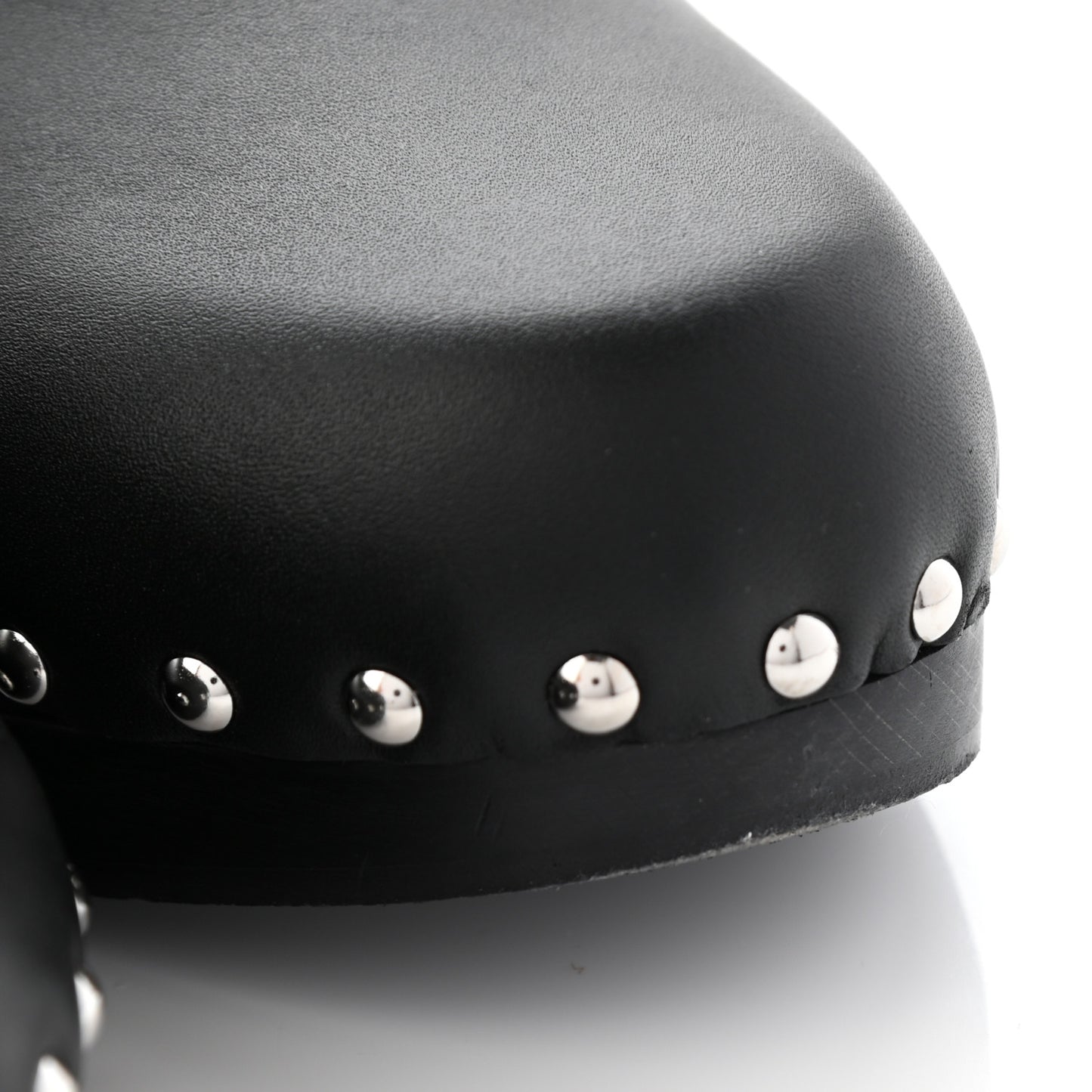 Calfskin Calya Mules 36 Black