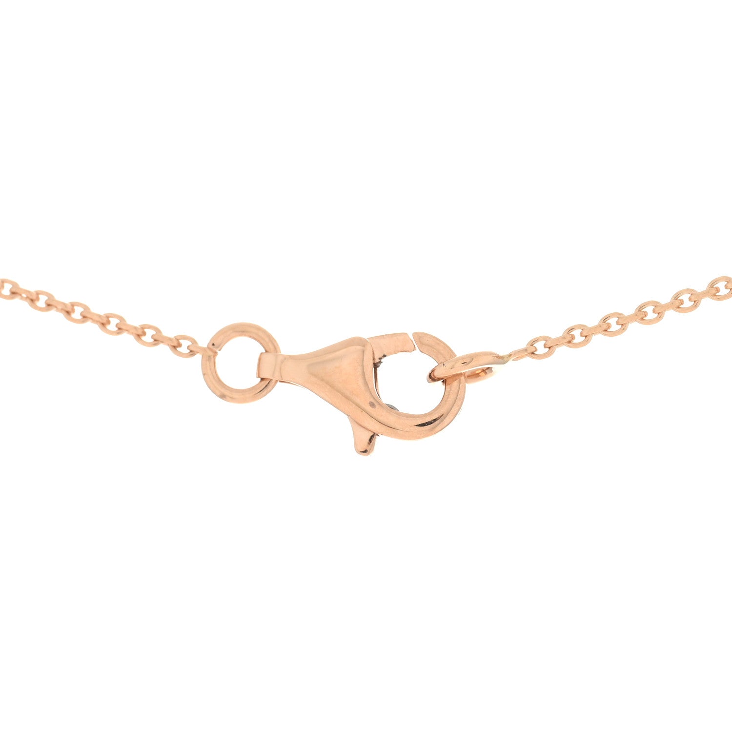 Chanel 18K Rose Gold Diamond Extrait de Camelia Pendant Necklace 5 of 6