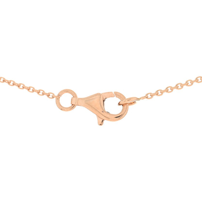 Chanel 18K Rose Gold Diamond Extrait de Camelia Pendant Necklace 5 of 6