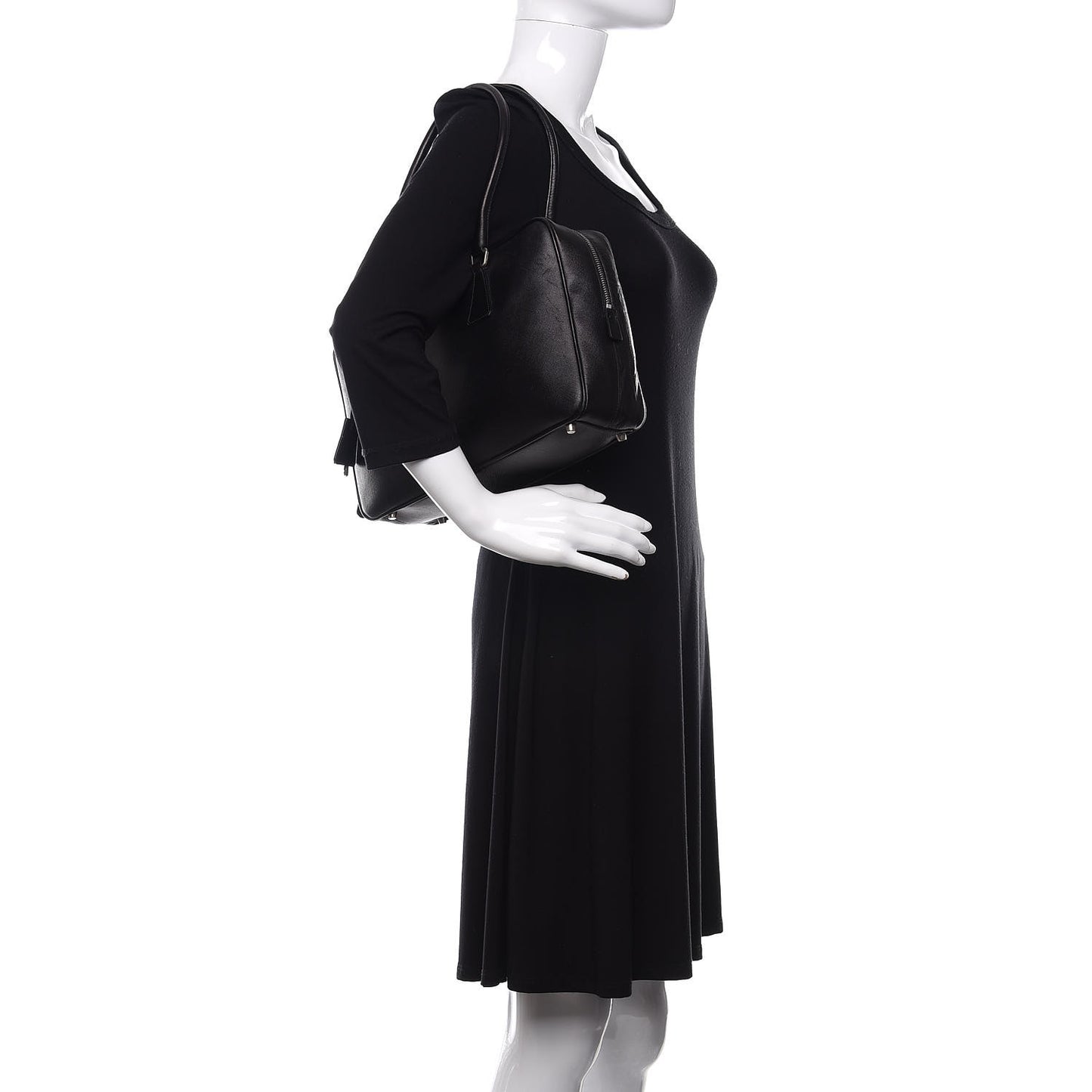 Saffiano Bauletto Black