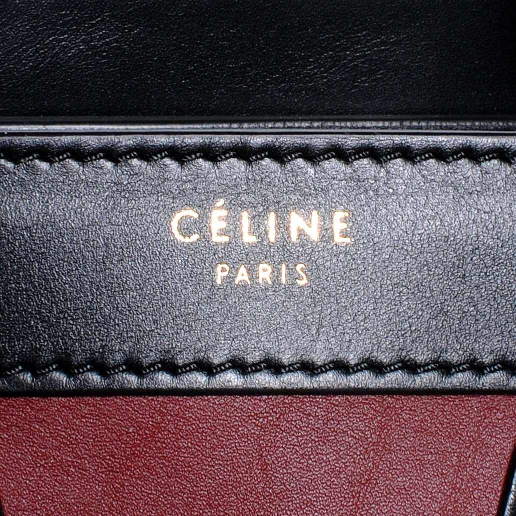 Smooth Calfskin Nano Tri-Color Luggage