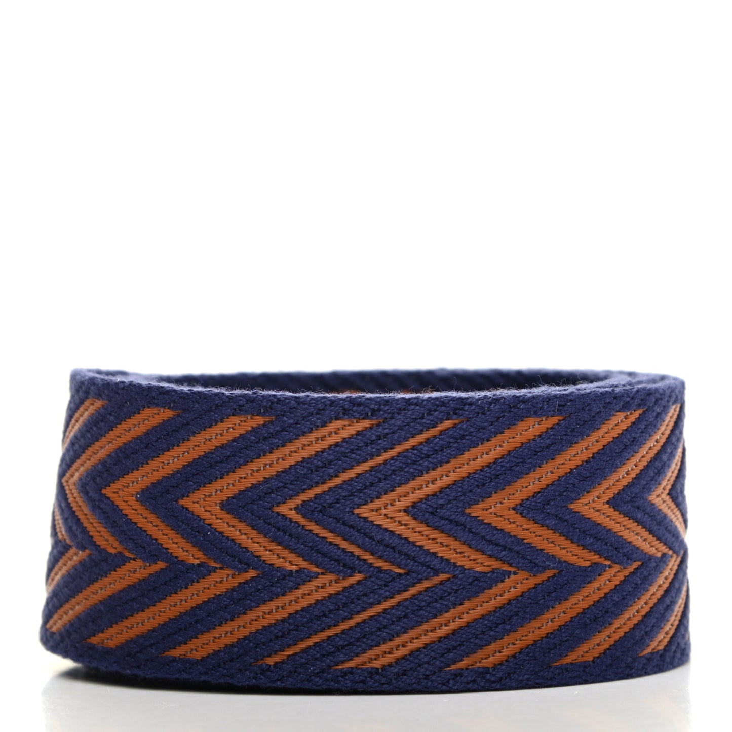 Toile Swift 50mm Sangle ZigZag Shoulder Strap Bleu Encre Gold