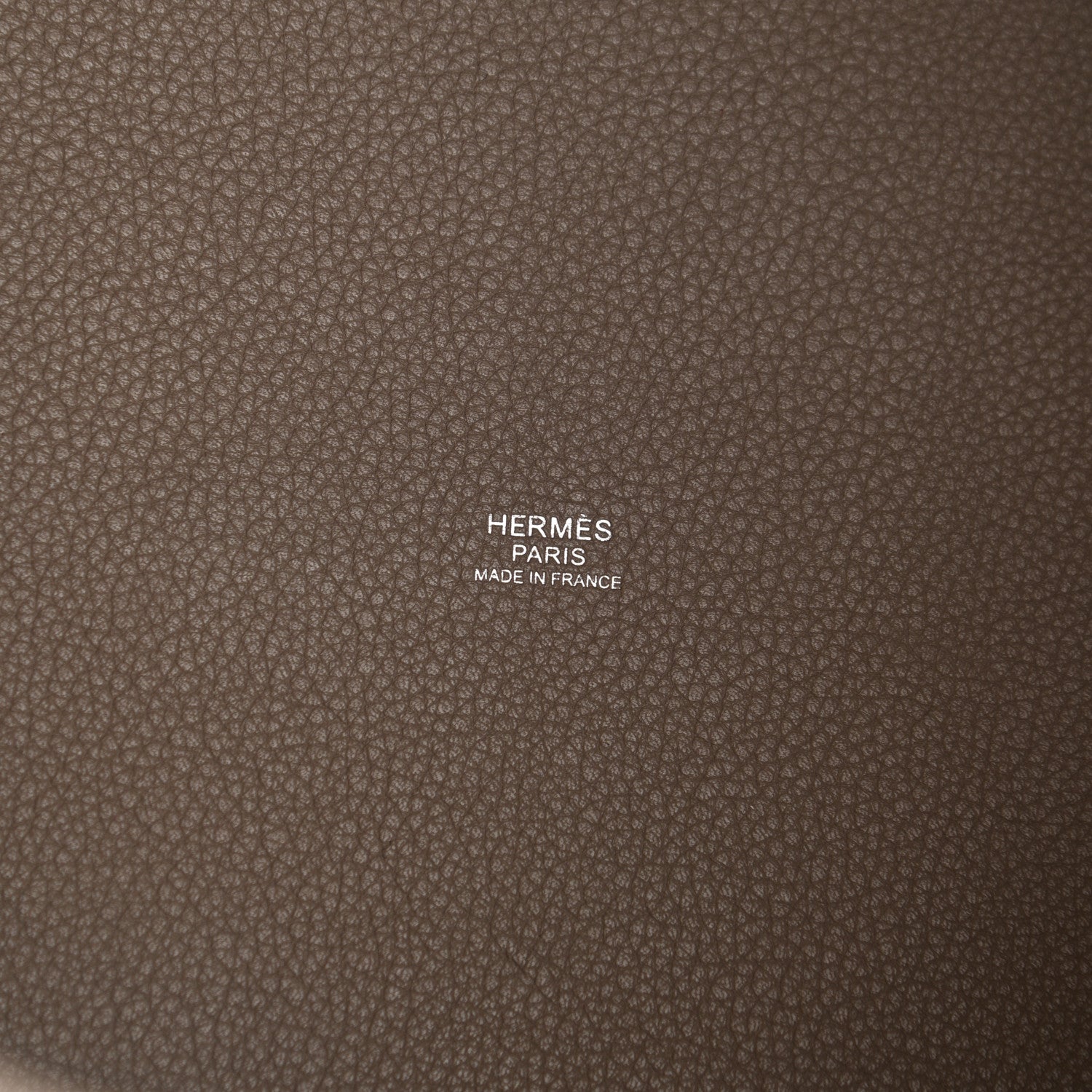 Hermes Taurillon Maurice Picotin Lock 22 MM Gris Asphalte 6 of 12