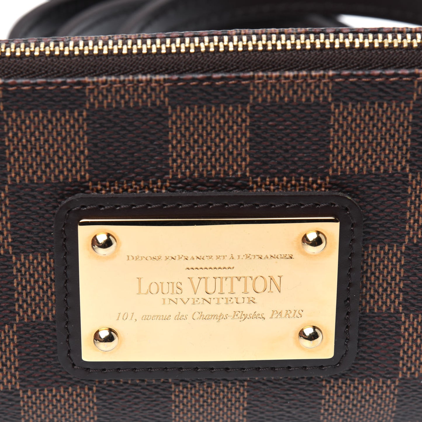 Damier Ebene Eva Clutch
