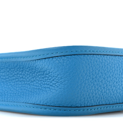 Hermes Taurillon Clemence Evelyne TPM Bleu Zanzibar 9 of 11