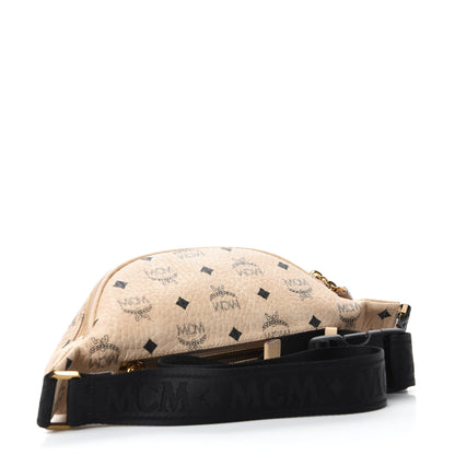 MCM Visetos Stark Belt Bag Beige 3 of 10