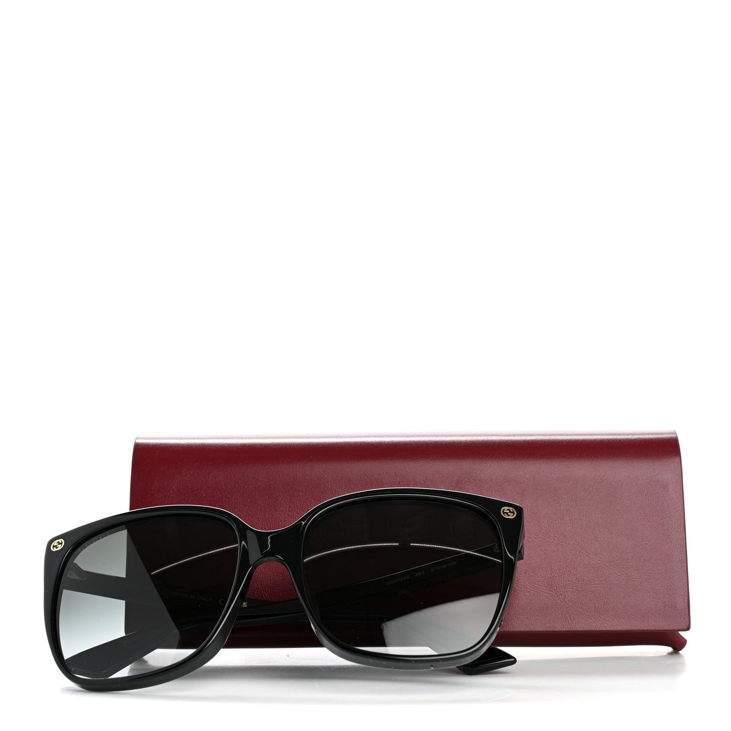 Acetate GG Sunglasses GG0022S Black