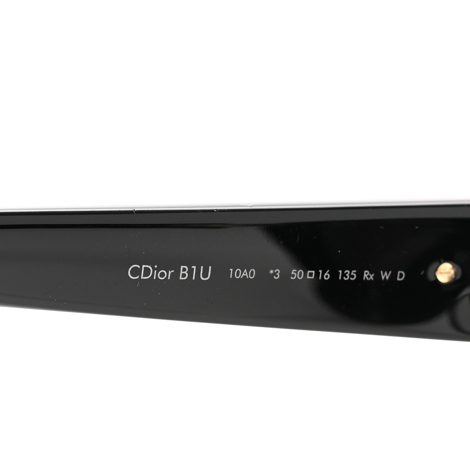 Christian Dior Acetate CDior B1U Cat Eye Sunglasses Black 7 of 9