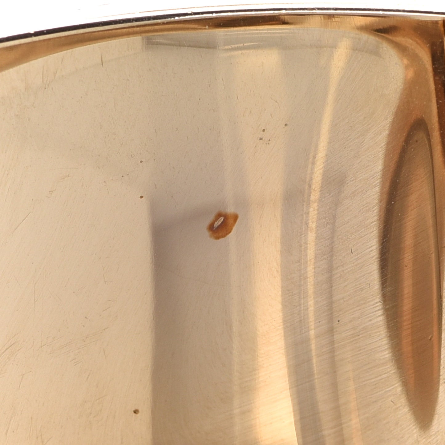 Quilted Metal CC Cuff Gold