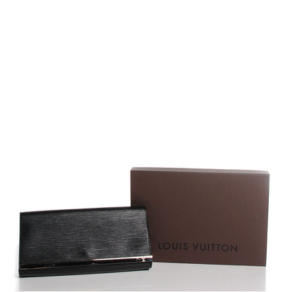 Louis Vuitton Epi Sevigne Clutch Black 7 of 7