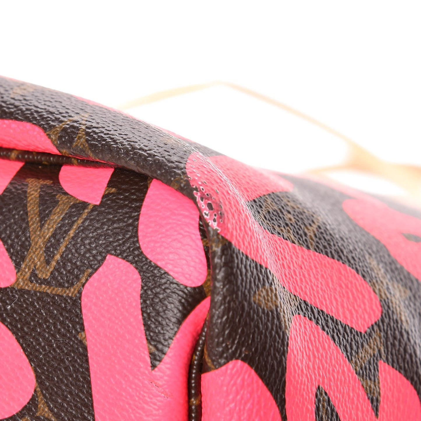 Monogram Graffiti Neverfull GM Fuchsia