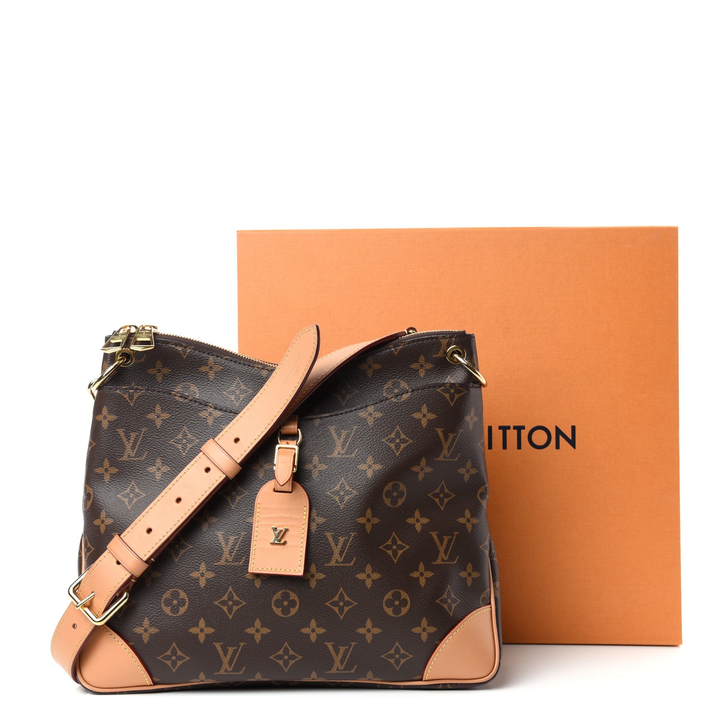 Louis Vuitton Monogram Odeon MM Natural 10 of 10