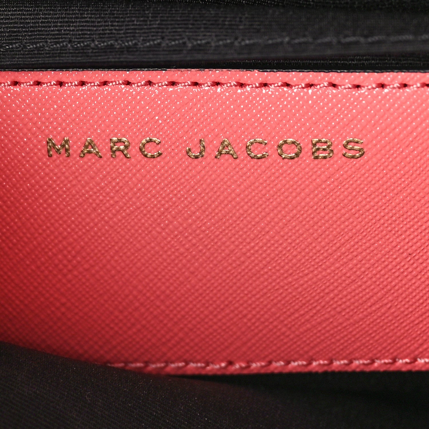 Marc Jacobs Saffiano Little Big Shot Tote Black Gazelle 6 of 8