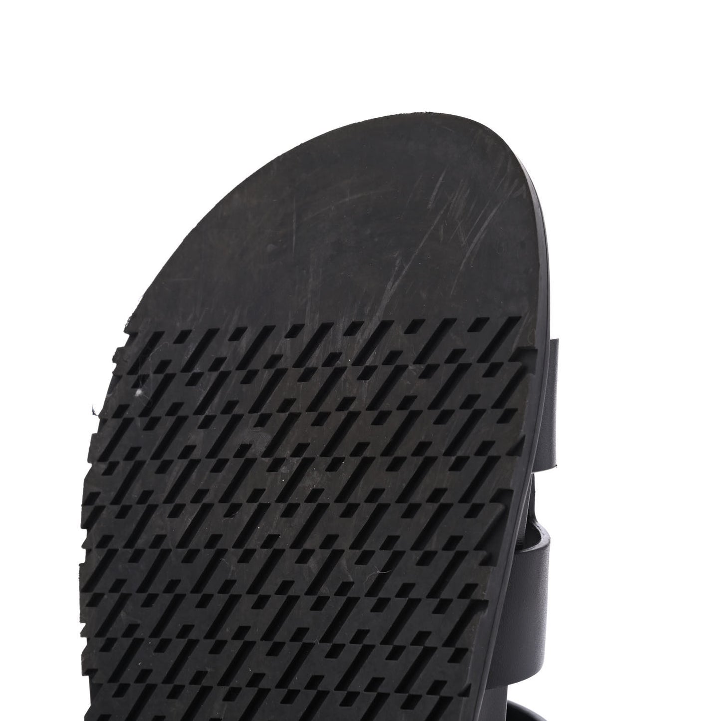 Calfskin Mens Takara Sandals 42 Black