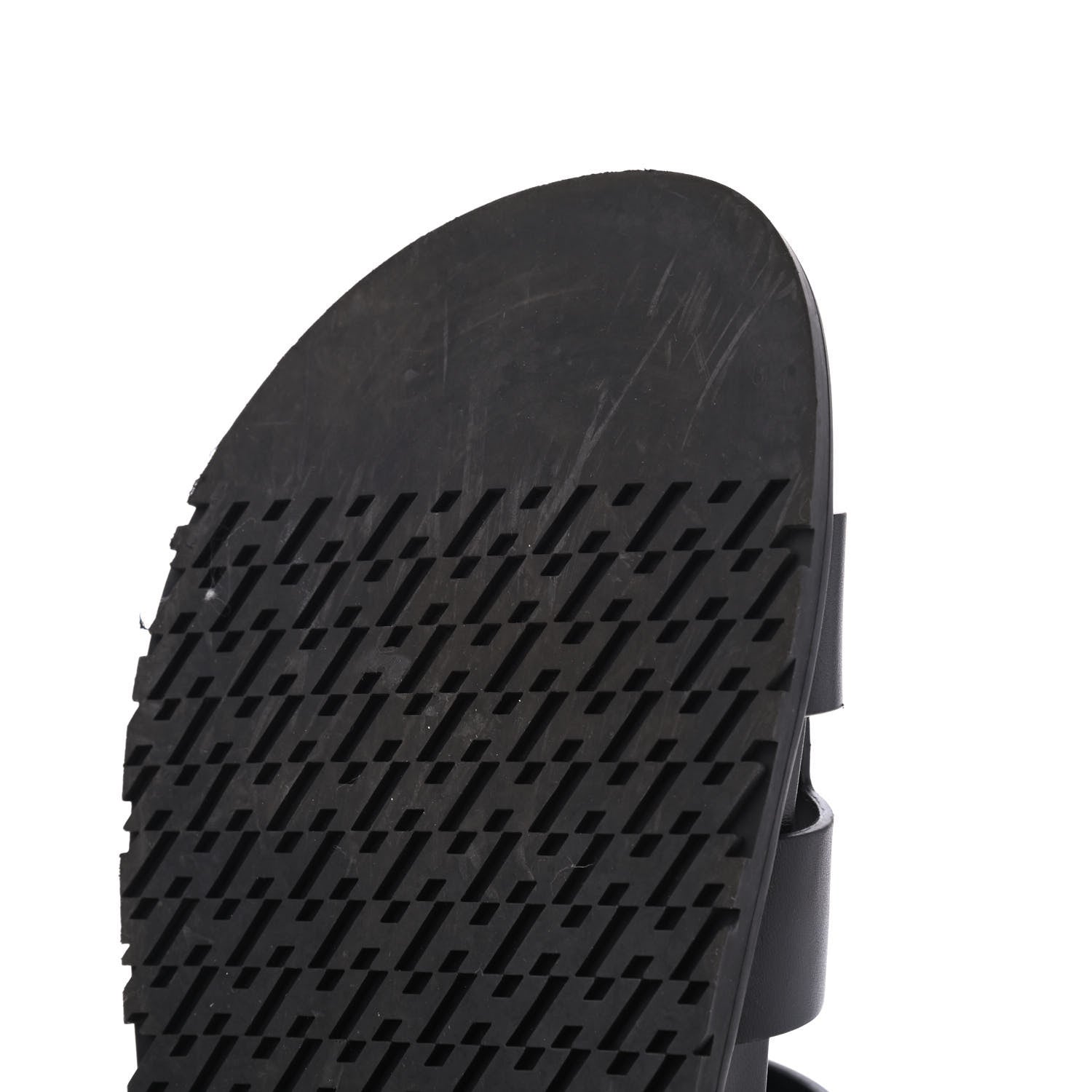 Hermes Calfskin Mens Takara Sandals 42 Black 11 of 15