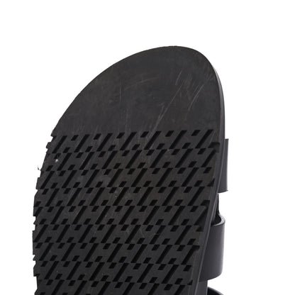 Hermes Calfskin Mens Takara Sandals 42 Black 11 of 15