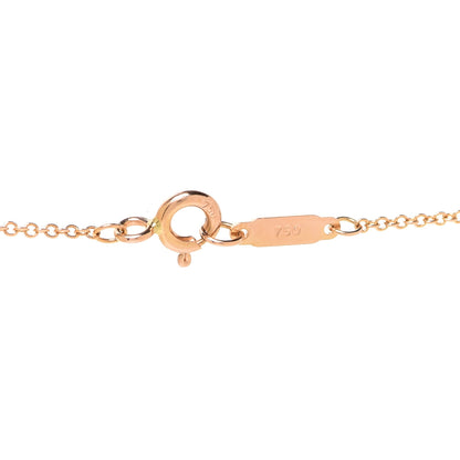 Tiffany 18K Rose Gold Return To Tiffany Heart Key Pendant Necklace 4 of 7