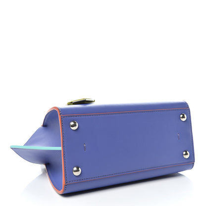 Fendi Vitello Dolce Mini 3jours Tote Viola Cassis 4 of 11