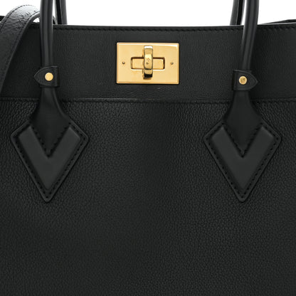 Louis Vuitton Calfskin Monogram Tufting On My Side Black 8 of 10
