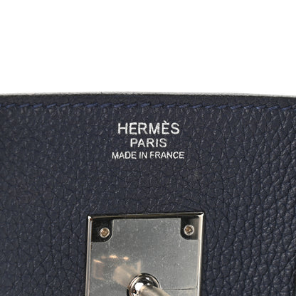 Hermes Togo Birkin 30 Bleu Nuit 6 of 13