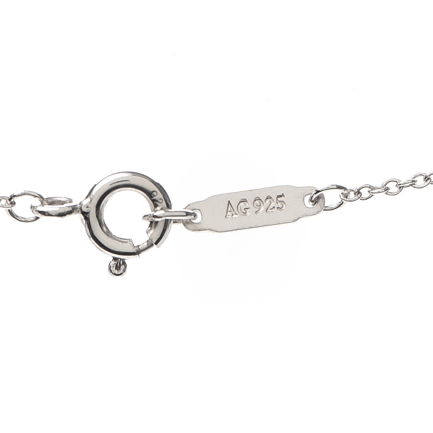 Tiffany Sterling Silver Paloma's Graffiti Arrow Pendant Necklace 5 of 5