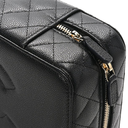 Chanel Caviar Large Jewelry Box Black 14 of 14