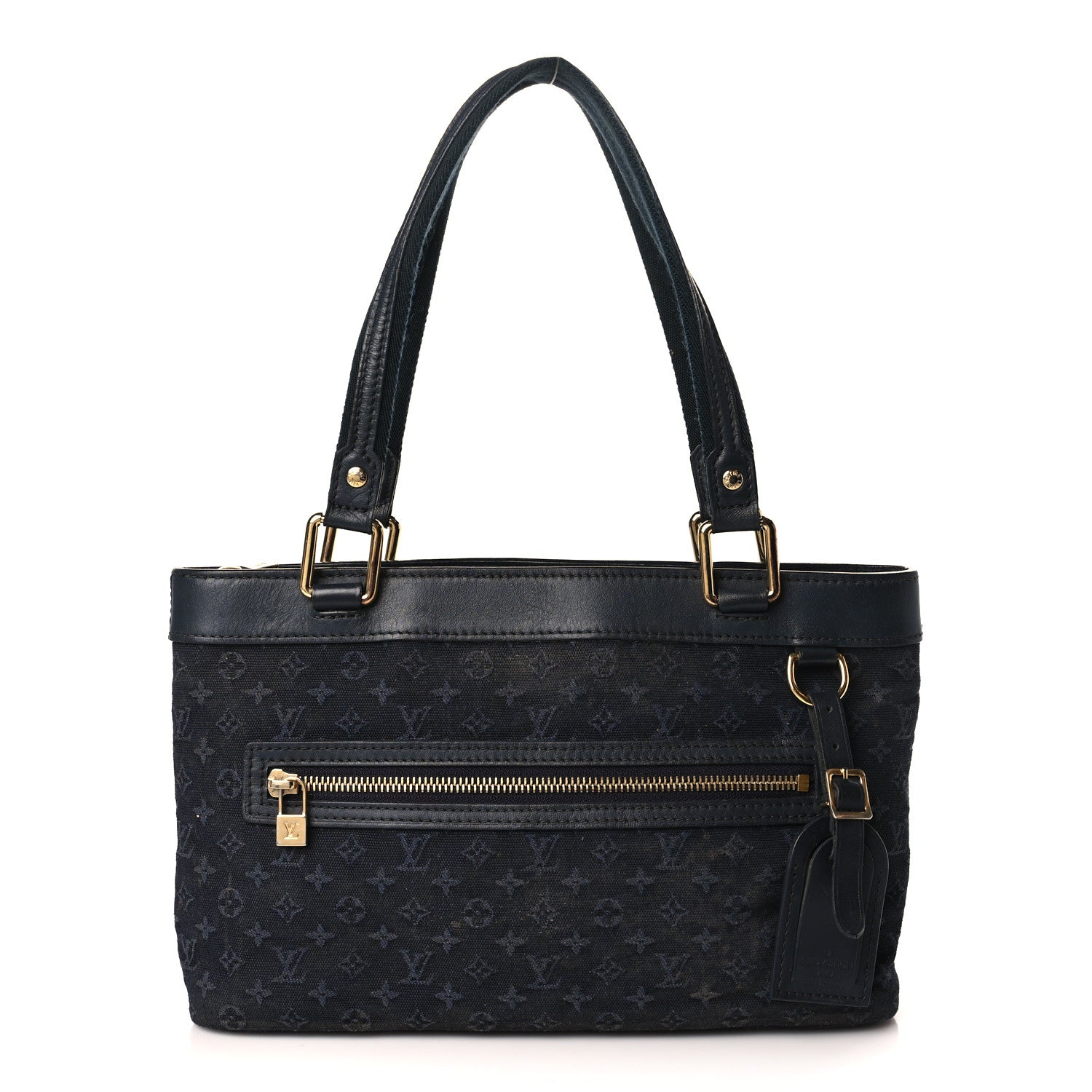 Louis Vuitton Mini Monogram LUCILLE PM Blue 1 of 8
