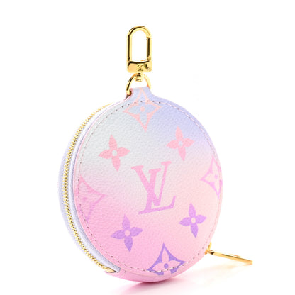Louis Vuitton Monogram Spring In The City Papillon BB Round Coin Purse Sunrise Pastel 3 of 6