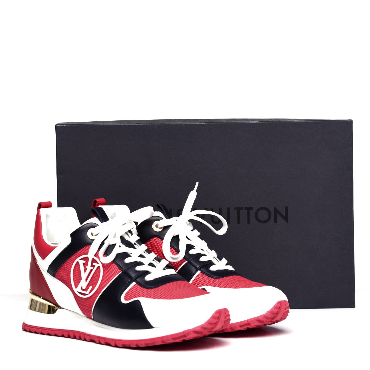 Louis Vuitton Calfskin Run Away Sneakers 37.5 Framboise Pink 11 of 11