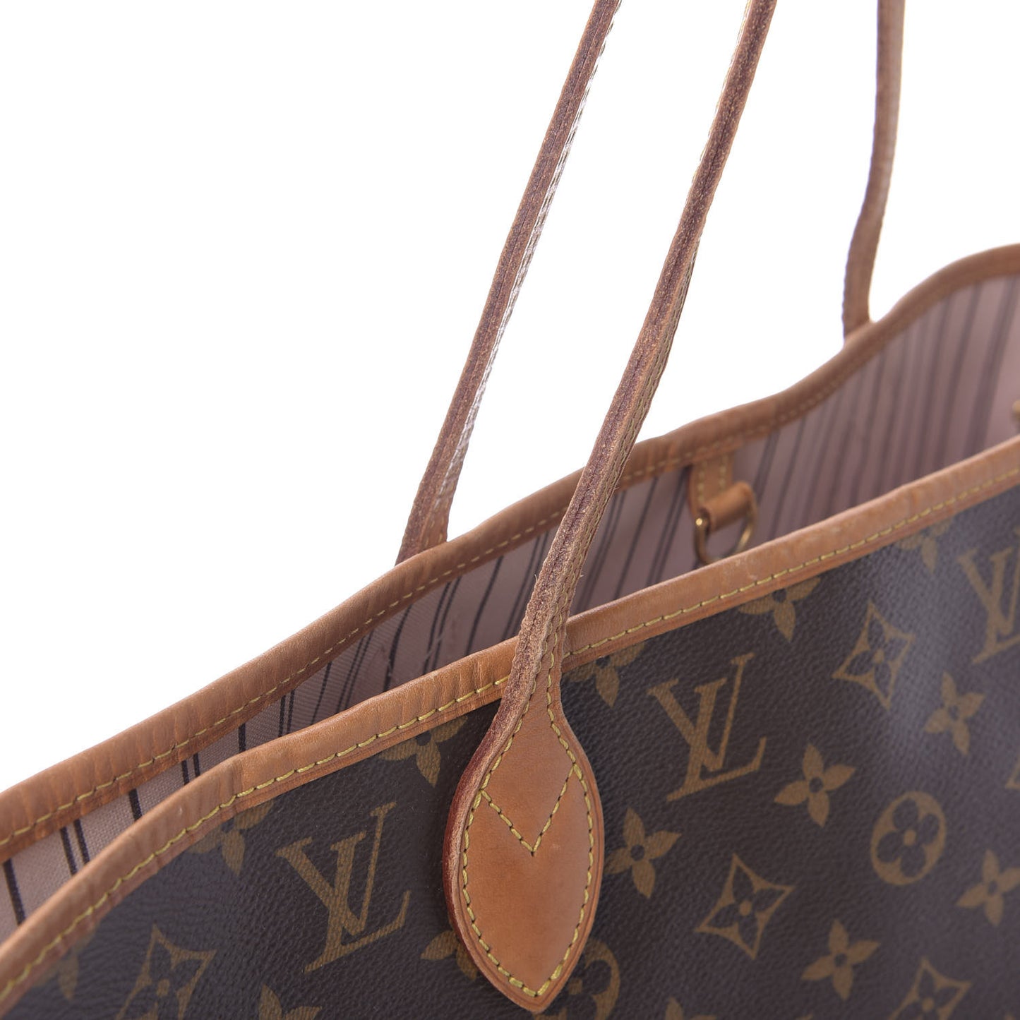 Monogram Neo Neverfull MM Rose Ballerine