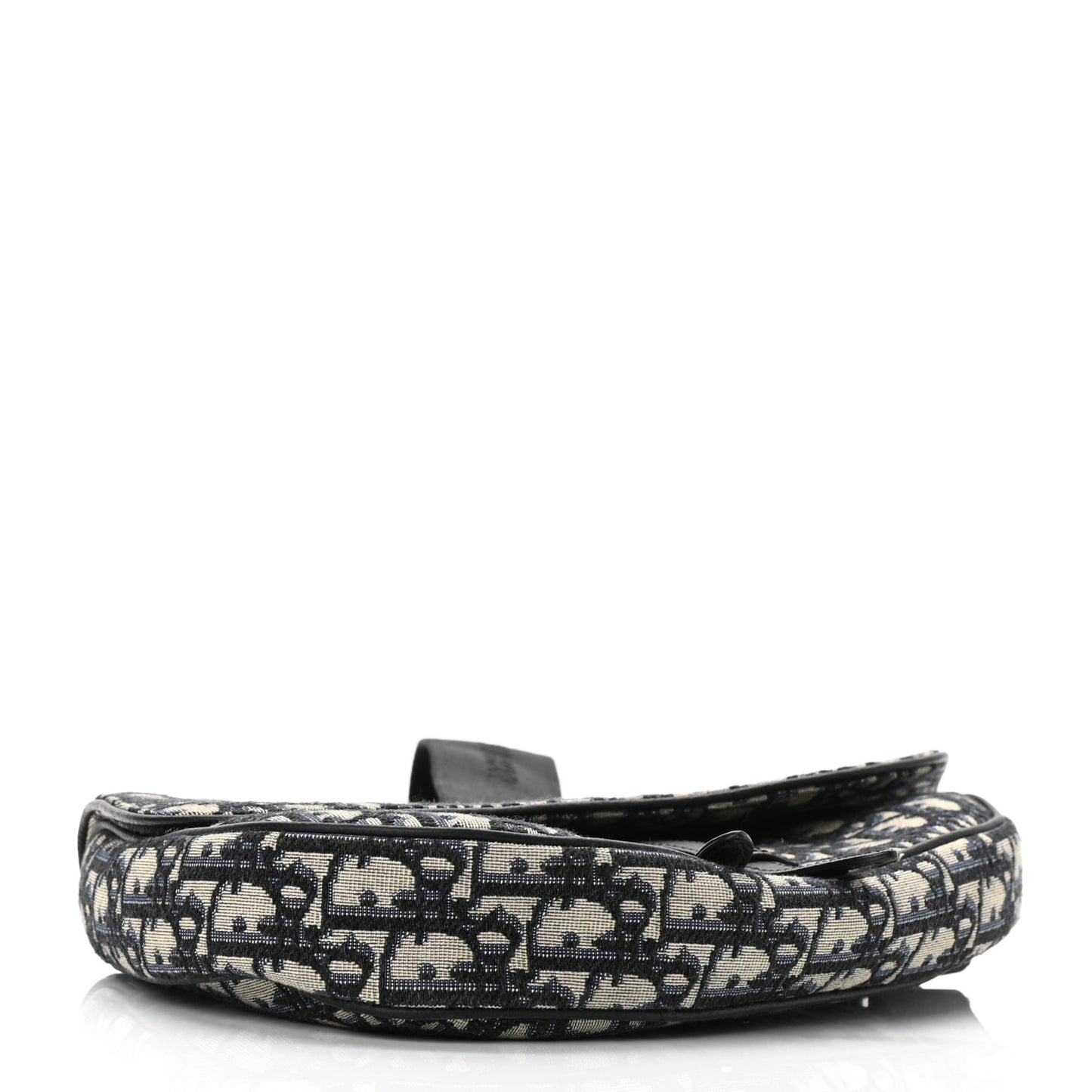Oblique Mens Saddle Bag Blue