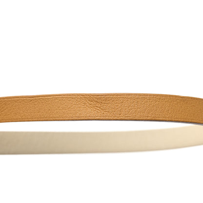 Hermes Swift Behapi Double Tour Reversible Bracelet XS Nata Jaune Ambre 6 of 8