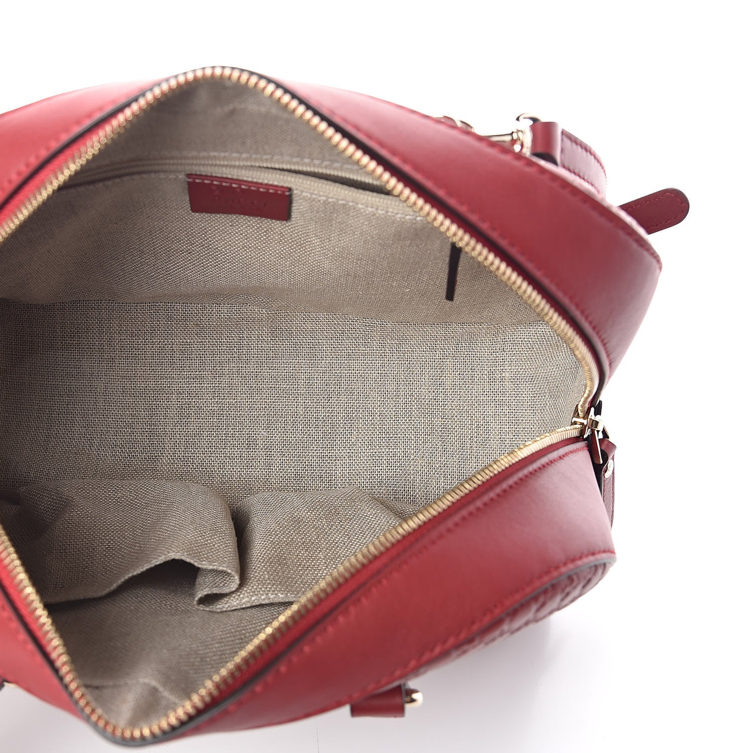 Gucci Soft Microguccissima Medium Crossbody Bag Rosso 5 of 9
