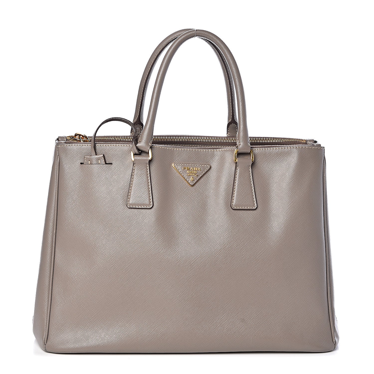 Prada Saffiano Large Galleria Double Zip Tote Argilla 1 of 13