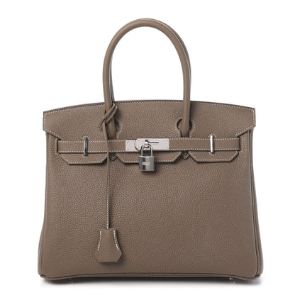 Hermes Togo Birkin 30 Etoupe 1 of 38