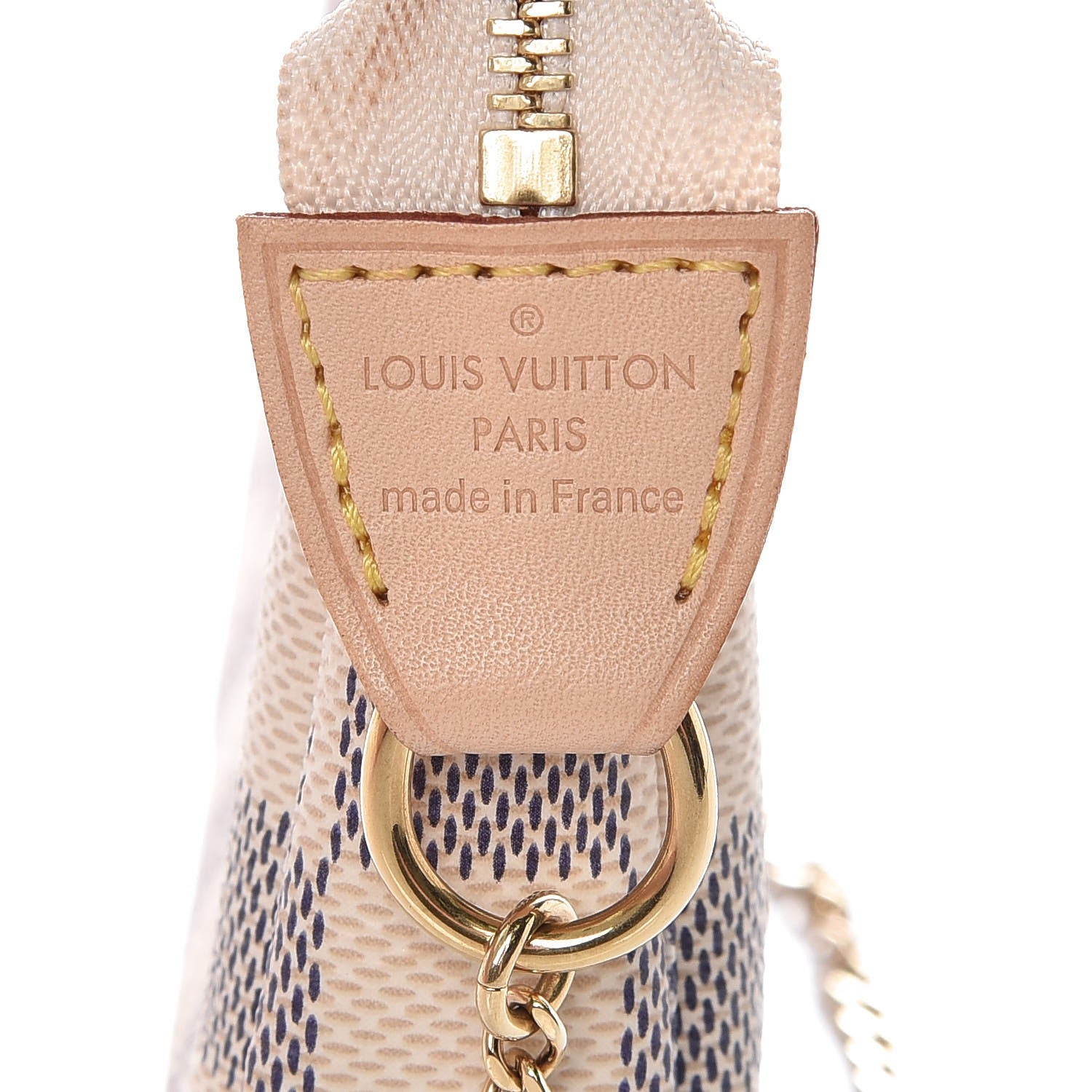 Louis Vuitton Damier Azur Mini Pochette Accessories 7 of 8